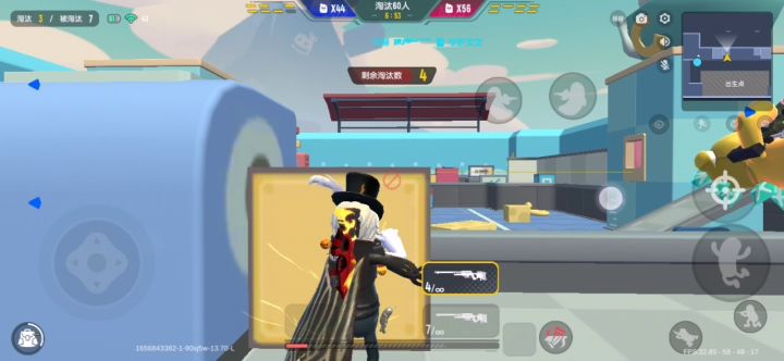 达达要加班了,两次射击没有打中截图