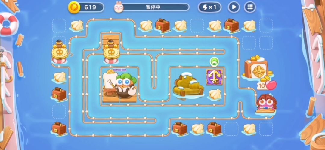 海图（阿波尼克号）50关金萝卜+绿丝带（全清）攻略截图