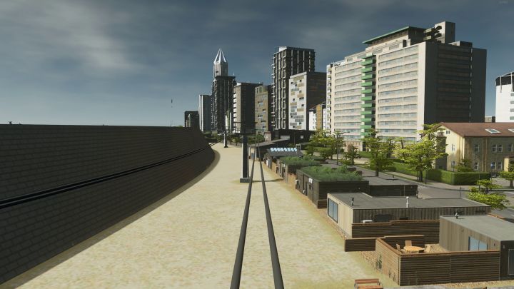 【城市天际线 Cities: Skylines】阳沙市通勤缆车二号线截图