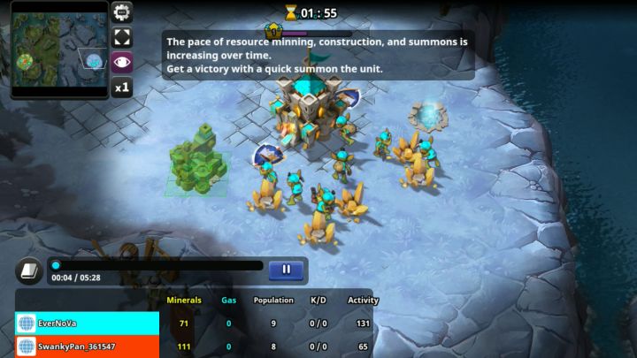 acies rts 新手教程防狗多矿截图