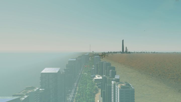 【城市天际线 Cities: Skylines】阳沙市通勤直升机二号线截图