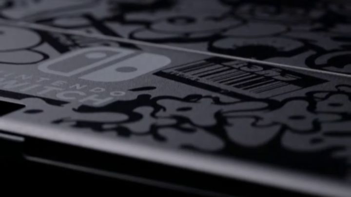 《斯普拉遁3》限定款OLED版Switch主机宣传视频截图