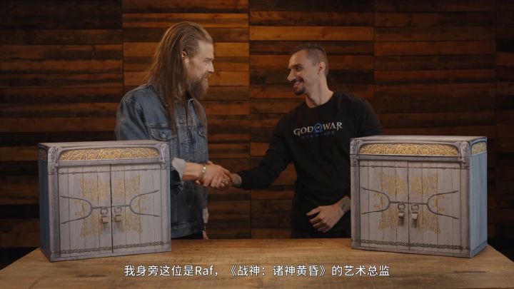 《战神：诸神黄昏》收藏版与巨人版开箱视频截图