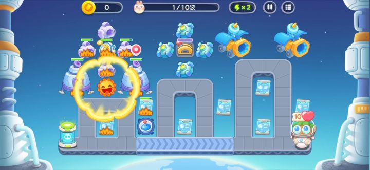 太空穿越52关金萝卜+全清完美过关攻略截图
