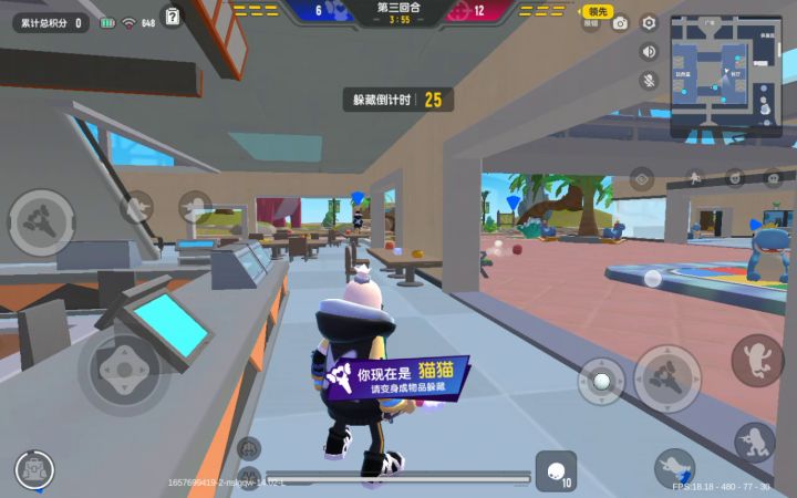躲猫猫无敌点位截图
