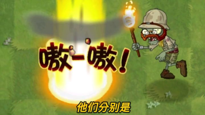 植物大战僵尸:5个玩火的大爷vs坚果植物阵!截图