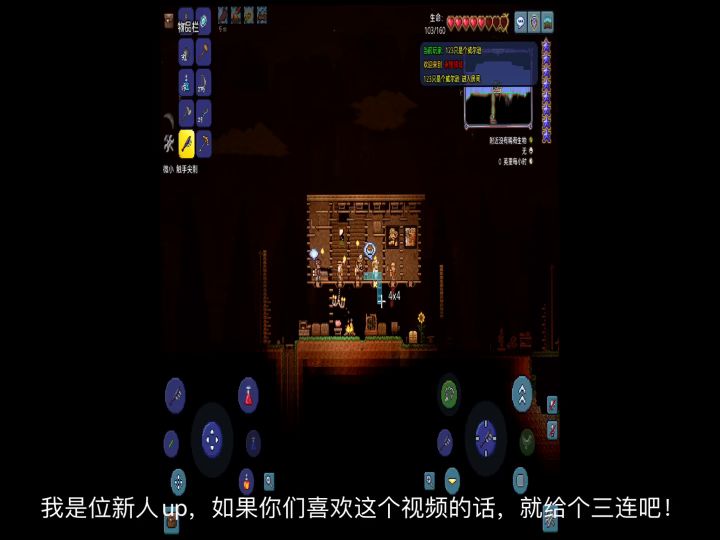 ［泰拉瑞亚］永恒领域生存 第1集！截图