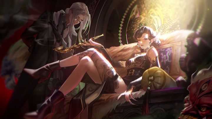 ☆阎魔七夕皮肤☆截图