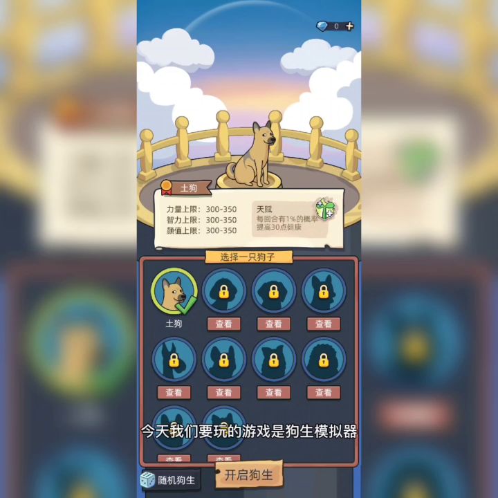 【狗生模拟器】:当狗的第一天-卒#新游观察局#截图