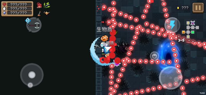瓦克恩的弹幕bug截图