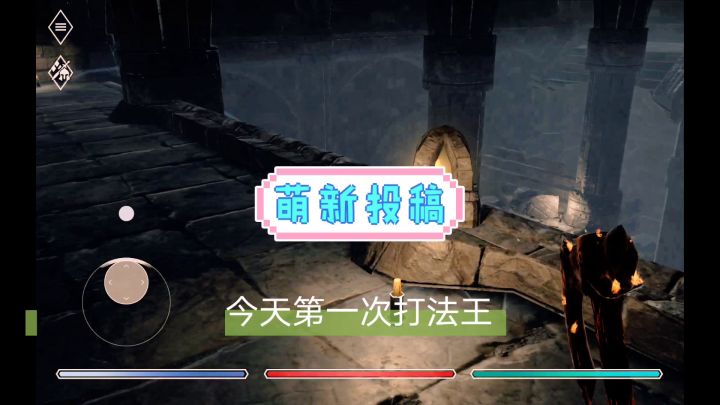 萌新第一次打法王截图