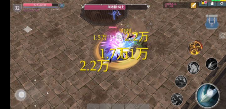 打了挑战才知道，原来屠魔也是需要操作的截图