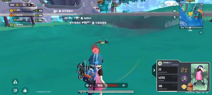 这还是我第一次看到榜一(我是观战的)截图