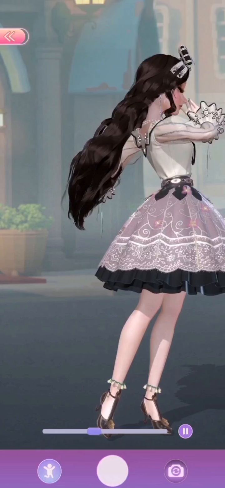 女儿的服装卡点截图
