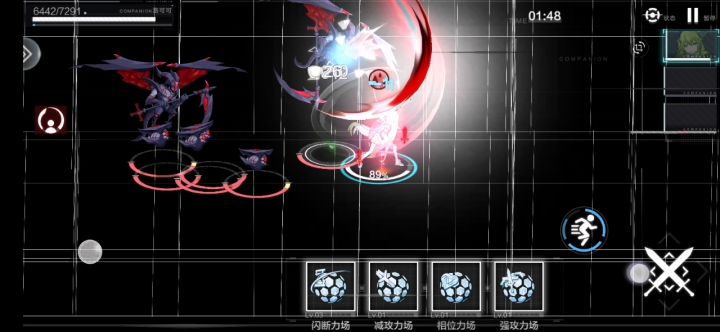 洛可可3技能居然是给怪加盾截图