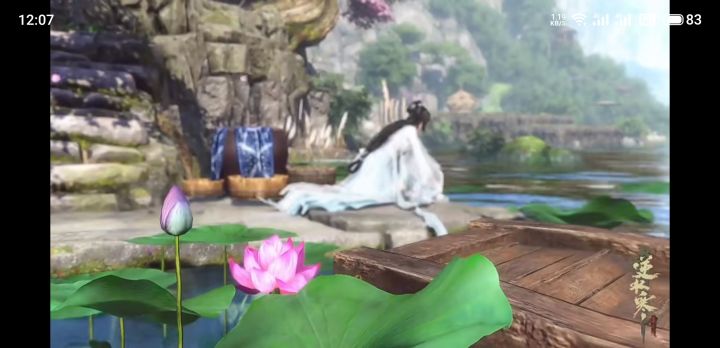 四大美人系列“西施”主题，江心澹澹芙蓉花🌺截图