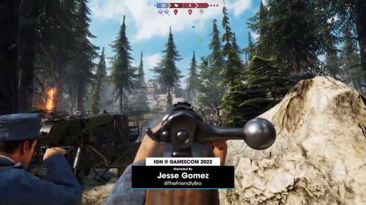 《伊松佐河(Isonzo)》实机演示 | Gamescom 2022截图