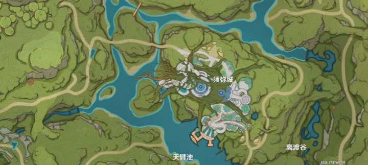 须弥城大树的华丽宝箱（非树顶那个）截图
