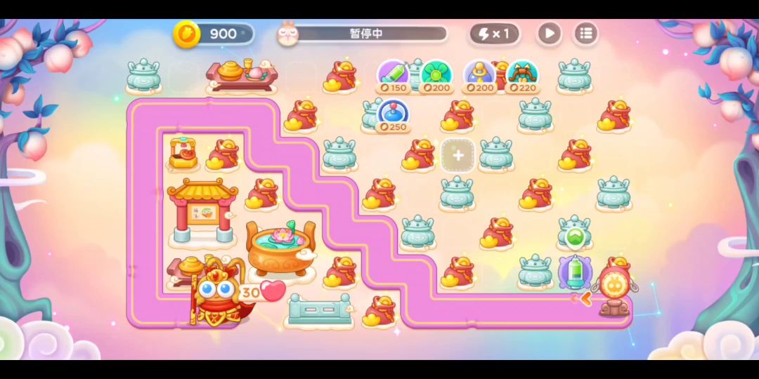 保卫萝卜4周赛8.29无伤43心打法攻略（3转6，速清道具打法）截图