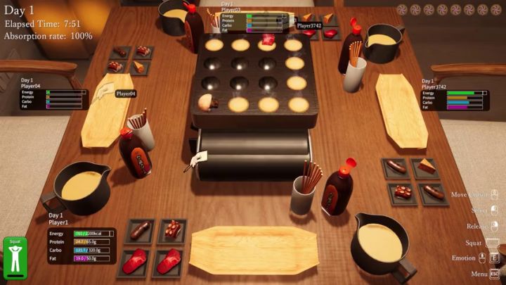 《章鱼烧派对生存》现已在Steam发售截图