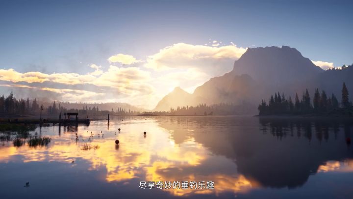 《荒野的召唤:垂钓者》实机预告截图