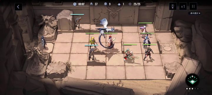 无尽征帆第3关FAC-1-SP3白嫖御六家无伤通关!贫民救星来咯!截图
