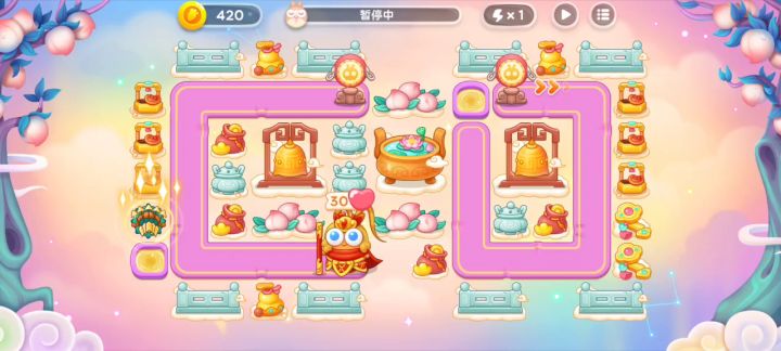 保卫萝卜4周赛9.6无伤40心截图