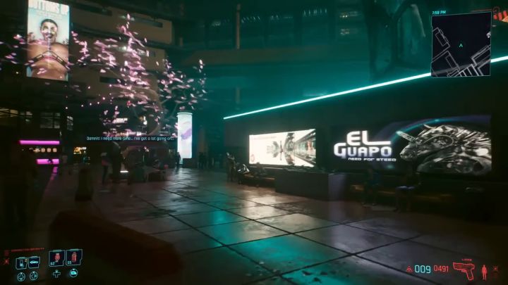 Xbox Series S版《赛博朋克2077》性能模式实机演示截图