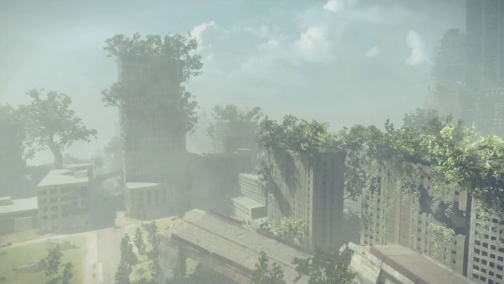 《尼尔:自动人形 The End of YoRHa Edition》「城市废墟」宣传视频截图