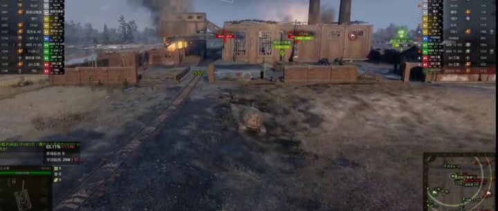 坦克世界VK7201城市围歼战截图