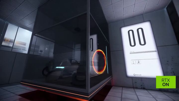 《传送门》RTX版与原版画面对比截图