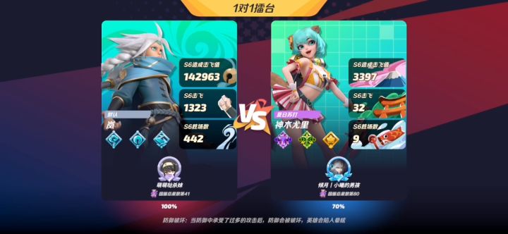 来自国服顶级杀神之妹的震压截图