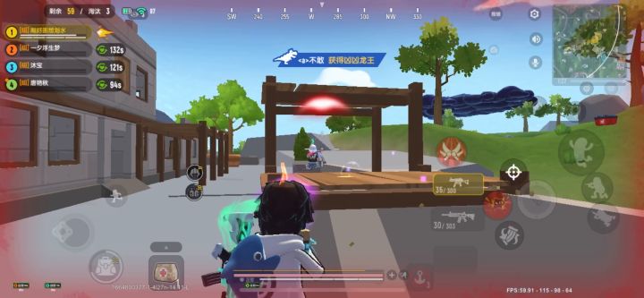 队友都是只因宝贝根本带不动。截图