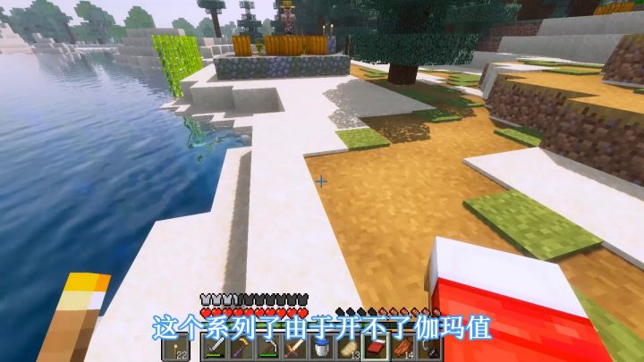 我的世界联机5:独臂侠领先我们一个世纪,一己之力养活整队人截图