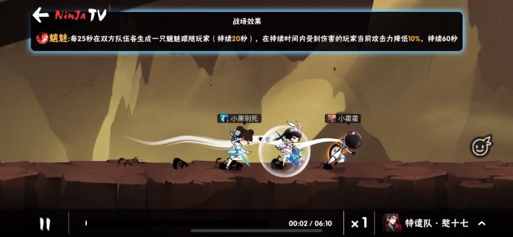 上一个评论的视频。截图