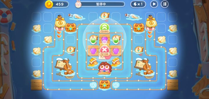 #单炮塔通关挑战 阿波尼克号第28关之魔法球截图