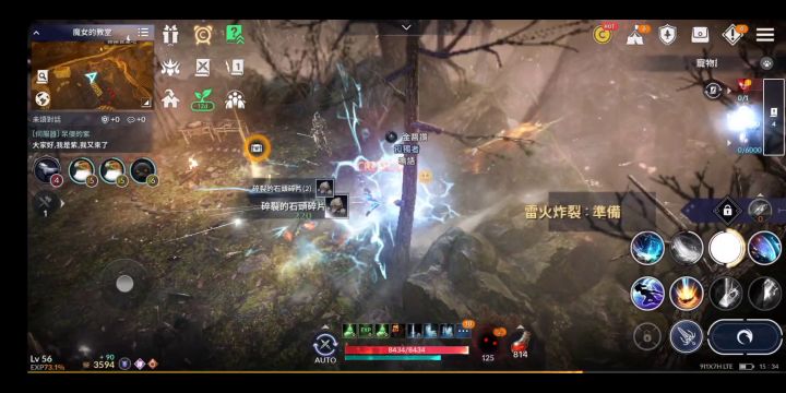 黑色沙漠台服姮塔尼亞技能还没学全截图
