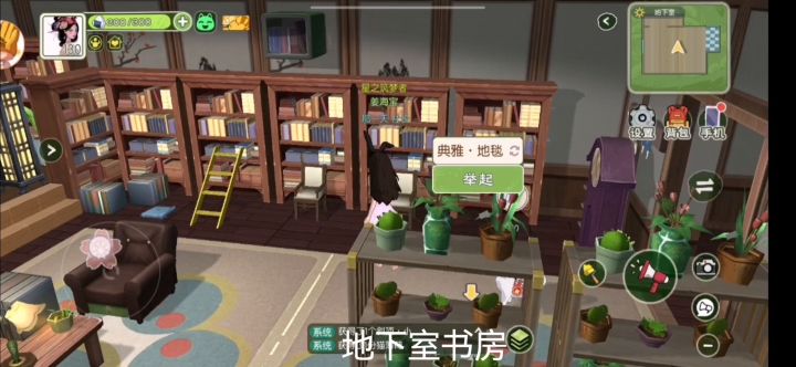 地下室的书房截图