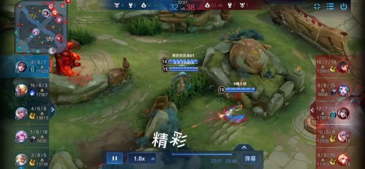 震惊!某峡谷一人单挑四人全部反杀截图