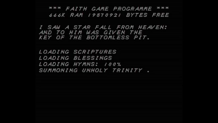 像素复古恐怖游戏《FAITH: The Unholy Trinity》现已登陆Steam平台截图