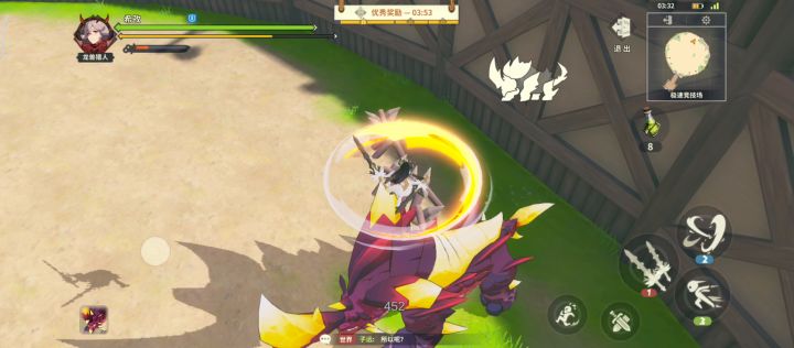 双剑竞速投稿+B服第一大区03-鲨鳍兽 希孜+1分27秒截图