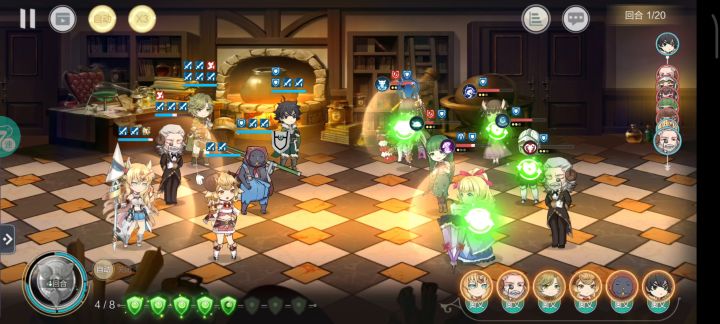 分享一套没有棋勇物理塔阵容截图