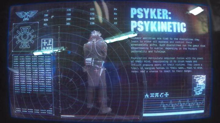 《战锤40K:暗潮》「灵能者」宣传视频截图
