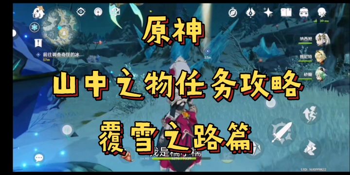 【山中之物攻略】覆雪之路篇截图