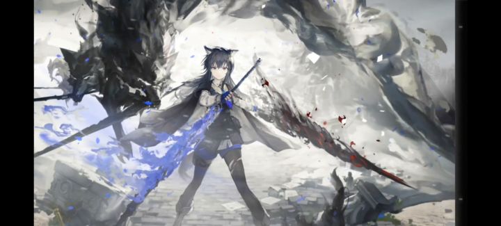 明日方舟 缄默德克萨斯 高清动态壁纸截图