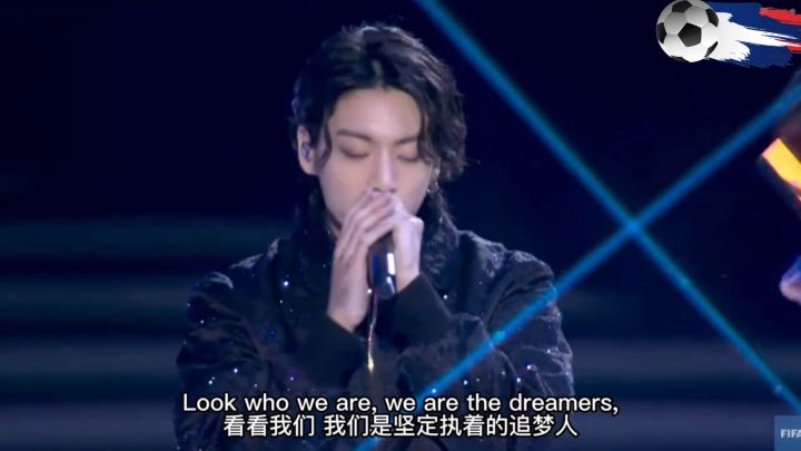 卡塔尔世界杯开幕式主题曲一一《Dreamers》截图