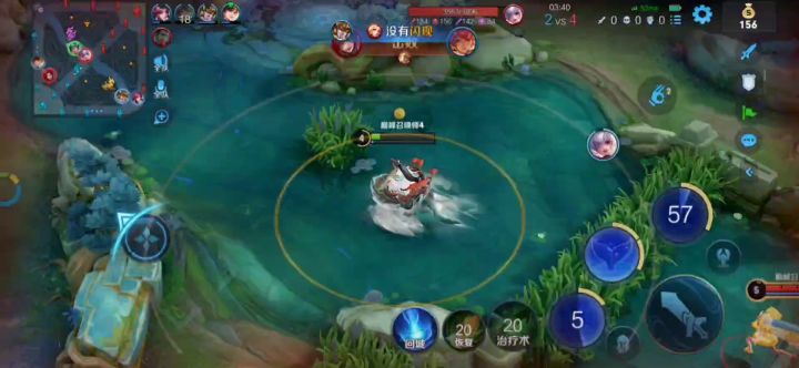 血循环庄周——超逆风局,打到举报对面两人【巅峰赛】截图