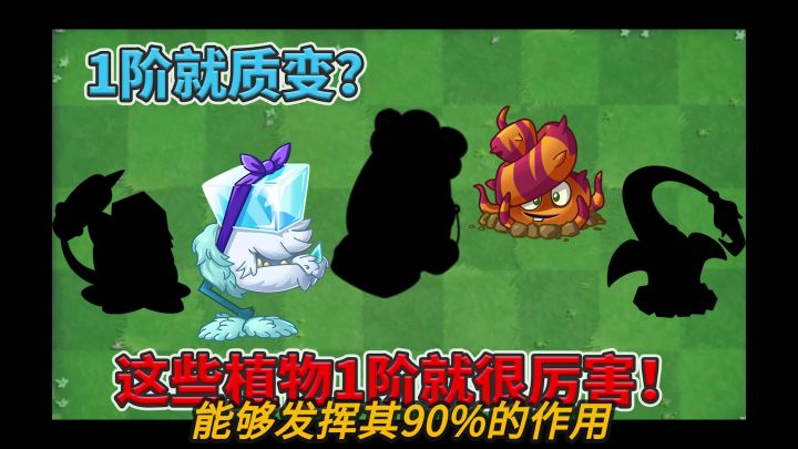 植物大战僵尸2:盘点1阶就作用非凡的植物!截图
