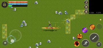 硬上boss，不清小怪刷史莱姆