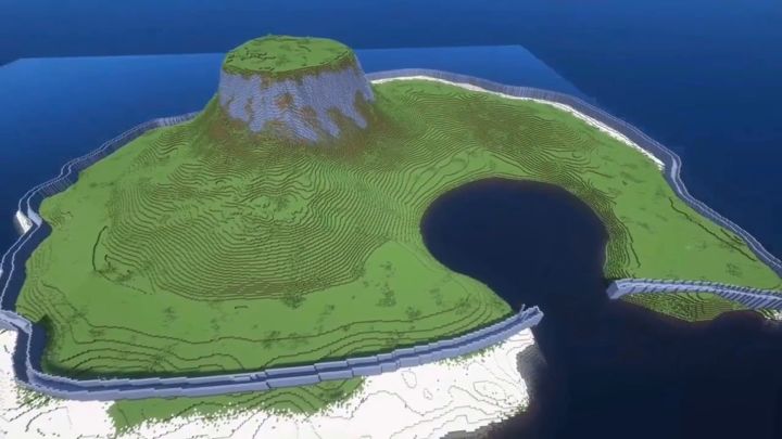 «我的世界»建筑狂魔在MC建造城市.截图